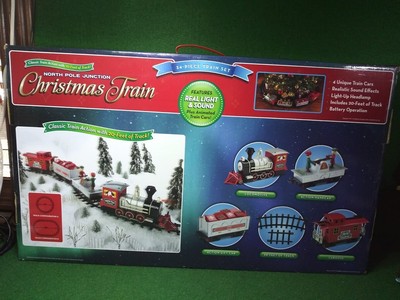 blue hat toy company christmas train